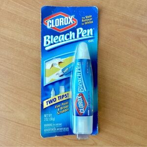 Clorox Bleach Pen Gel 2oz - New Sealed discontinued Two tips